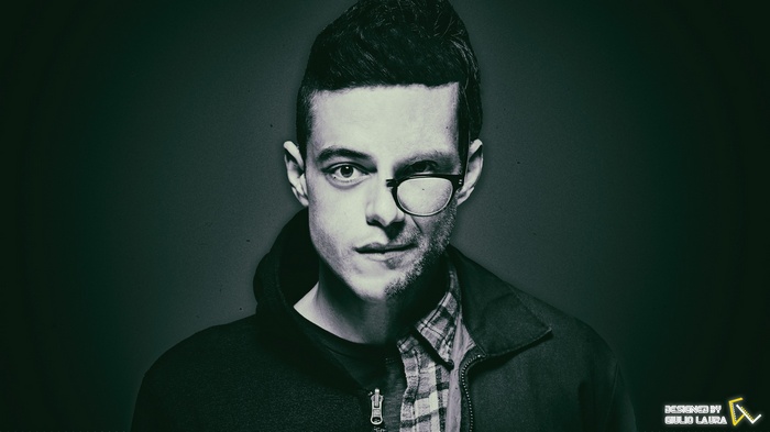 Mr. Robot, digital art, fsociety, Elliot (Mr. Robot), Christian Slater, Rami Malek