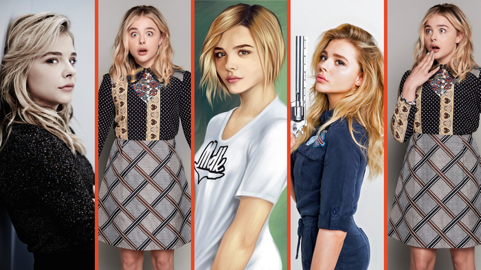 Chloë Grace Moretz in various outfits