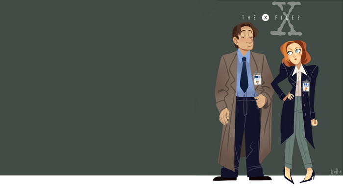 The X-Files: Mulder and Scully Fan Art
