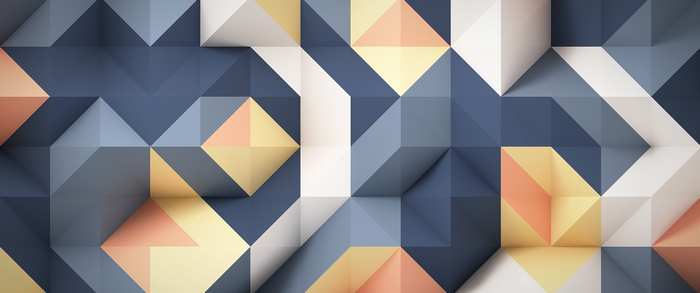Abstract low poly geometric pattern with triangles