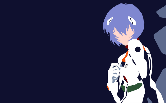 Rei Ayanami in a white plugsuit, Neon Genesis Evangelion