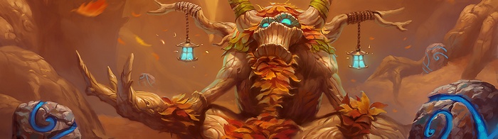 World of Warcraft Mana Tree Druid with Lanterns