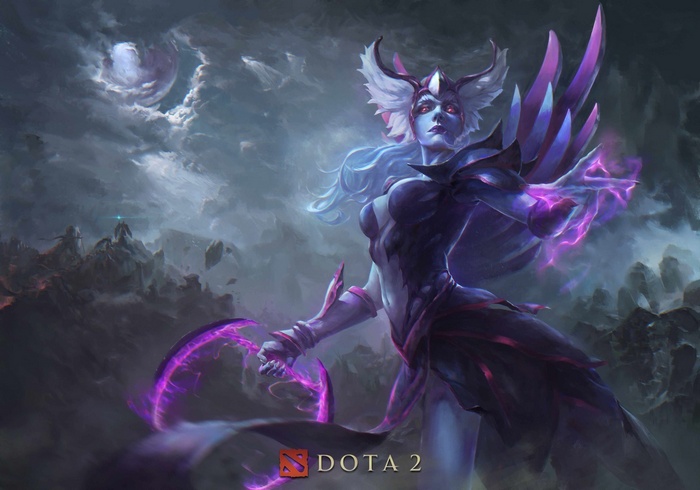 Dota 2 Vengeance Spirit Artwork