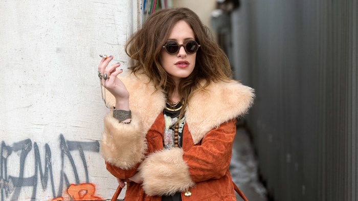 Darlene Alderson from Mr. Robot smoking