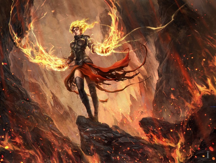 Chandra Nalaar, Magic: The Gathering Pyromancer