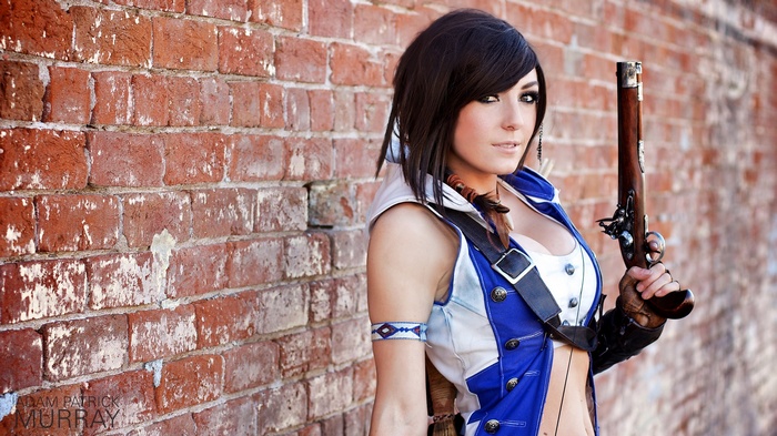Jessica Nigri Cosplay with Flintlock Pistol