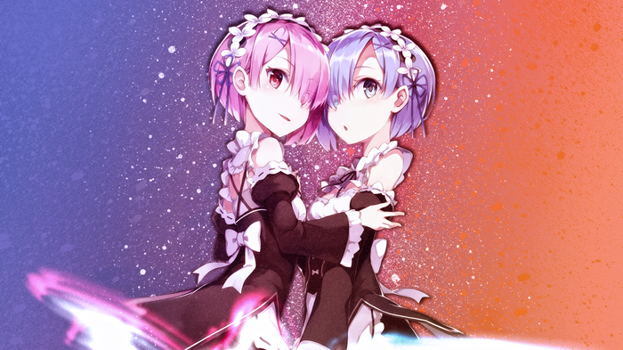 Rem and Ram from Re:Zero