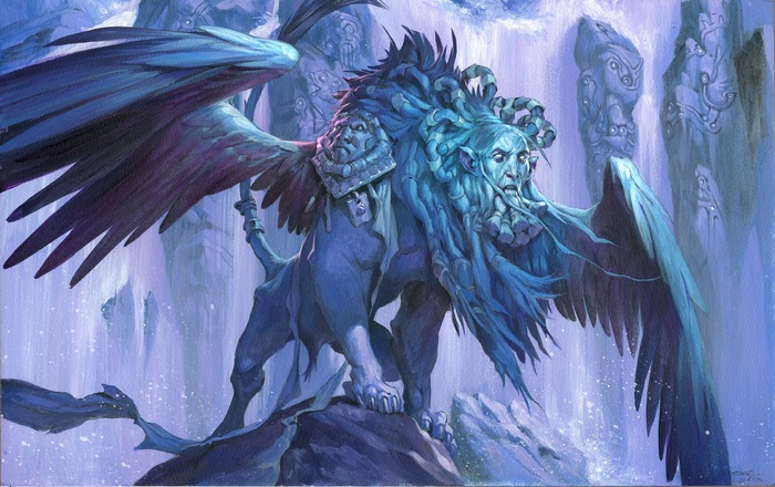 Prognostic Sphinx from Magic: The Gathering