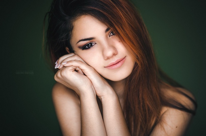 Portrait of Delaia Gonzalez by Gustavo Terzaghi