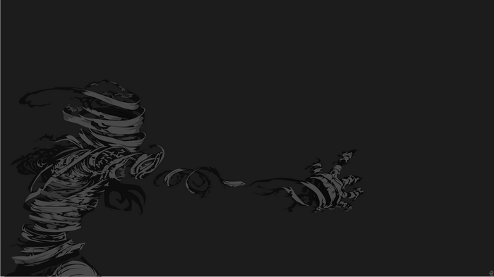 Ajin creature with outstretched hand
