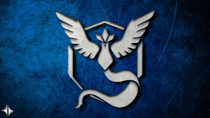 Team Mystic logo from Pokemon Go