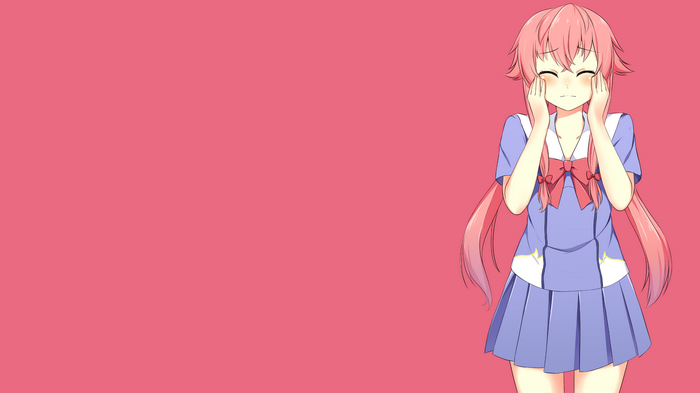 Gasai Yuno from Mirai Nikki