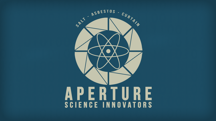 Aperture Science Innovators Logo from Portal