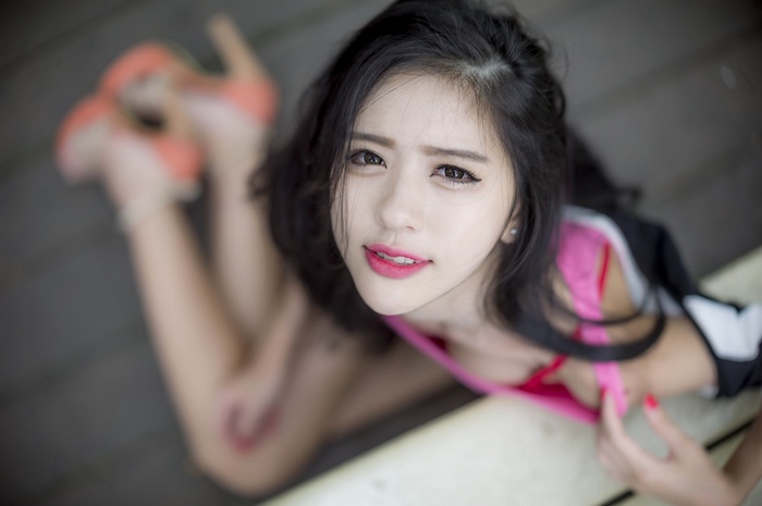Portrait of an Asian woman