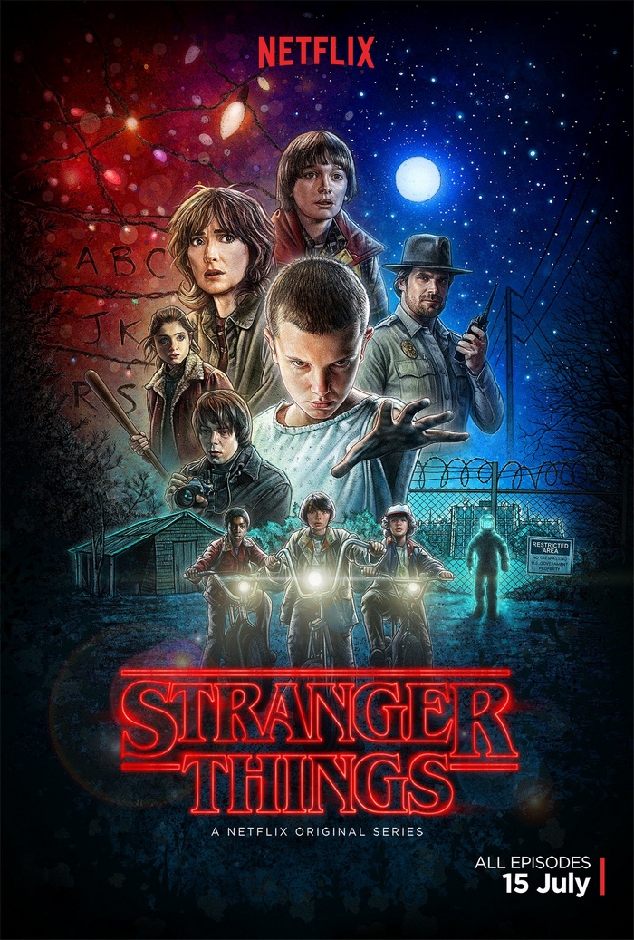 Stranger Things Netflix Original Series Poster