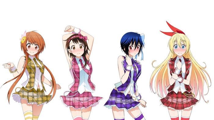 Nisekoi Girls in Matching Outfits