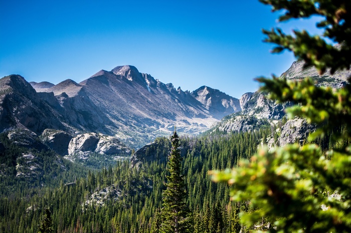 Rocky Mountains National Park Landscape