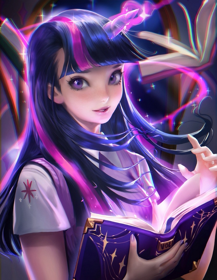 Sakimichan, My Little Pony, realistic, Twilight Sparkle