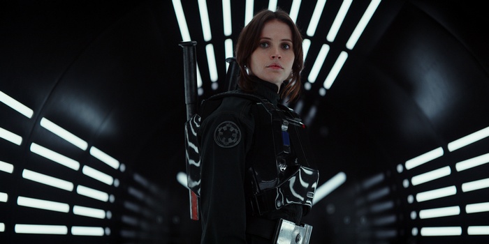 Jyn Erso in Rogue One: A Star Wars Story