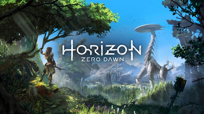 Horizon Zero Dawn Video Game Cover Art