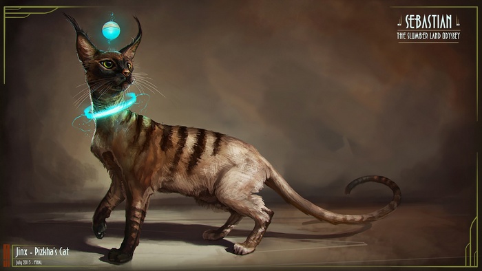 Jinx - Pizkha's Cat from Sebastian: The Slumber Land Odyssey
