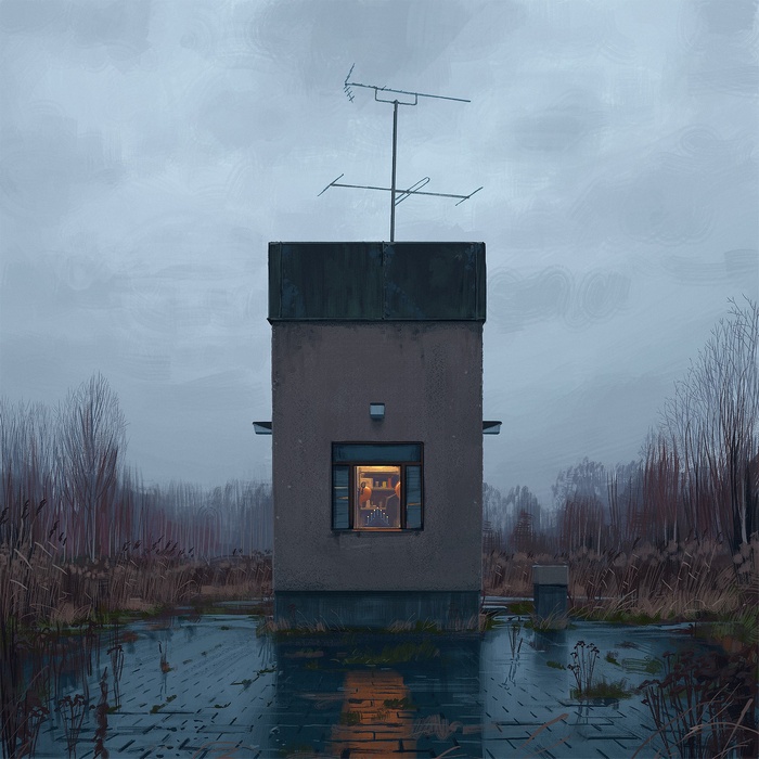 Artwork by Simon Stålenhag