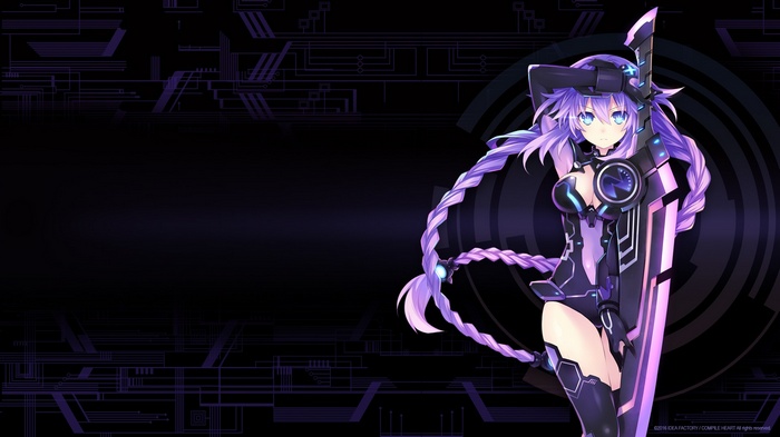Purple Heart from Megadimension Neptunia VII