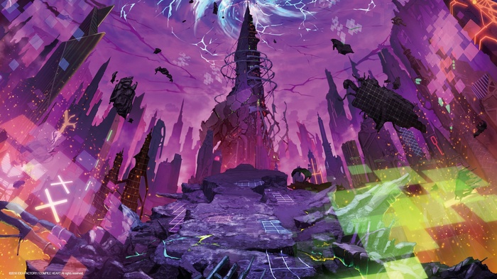 Megadimension Neptunia VII Anime Art