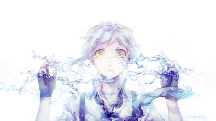 Dazai Osamu and Nakajima Atsushi from Bungou Stray Dogs