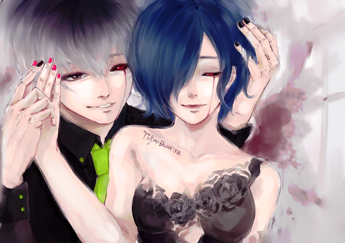 Tokyo Ghoul:re, Tokyo Ghoul, Kirishima Touka, Kaneki Ken