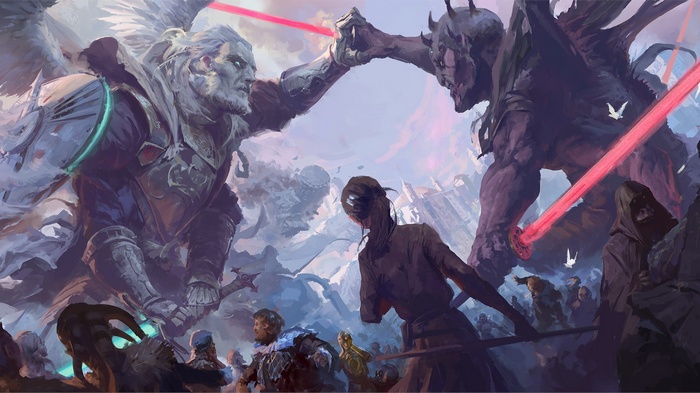 Star Wars Battle between Jedi and Sith