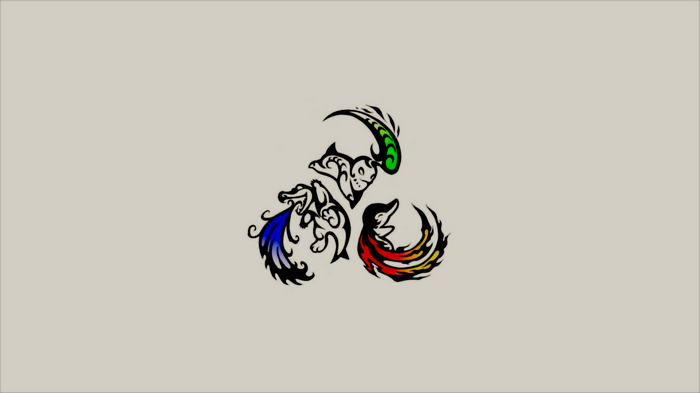Tribal Pokémon designs with elemental effects