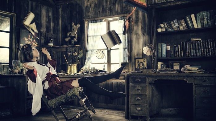fantasy girl, women, fantasy art, Asian