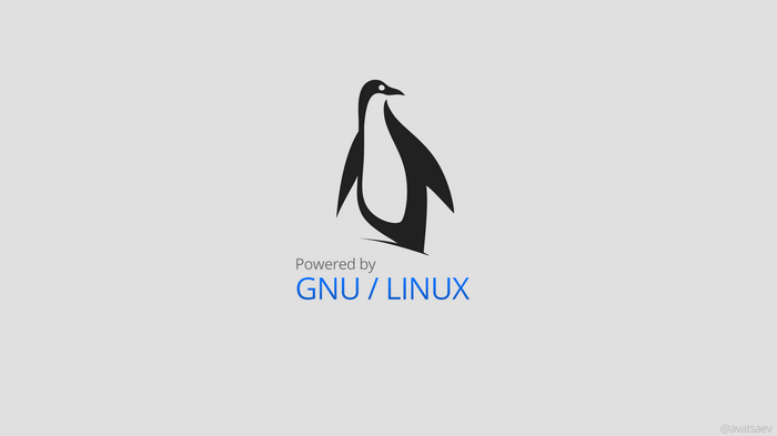 Powered by GNU / Linux Tux Penguin Logo