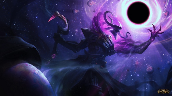 League of Legends Thresh in a Cosmic Void