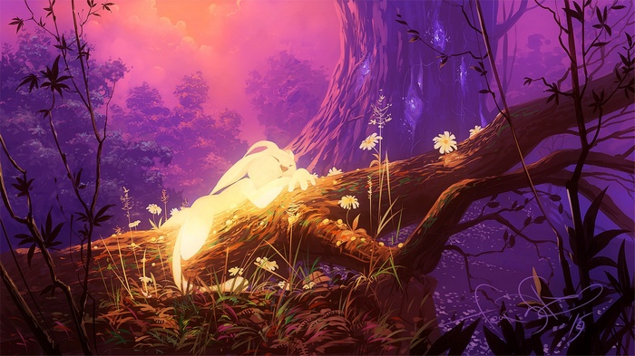 fan art, digital art, artwork, Ori and the Blind Forest