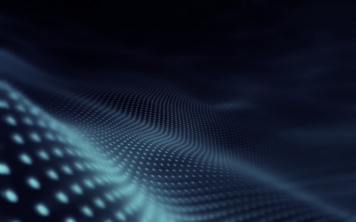 Abstract digital art with pixelated pattern and lights