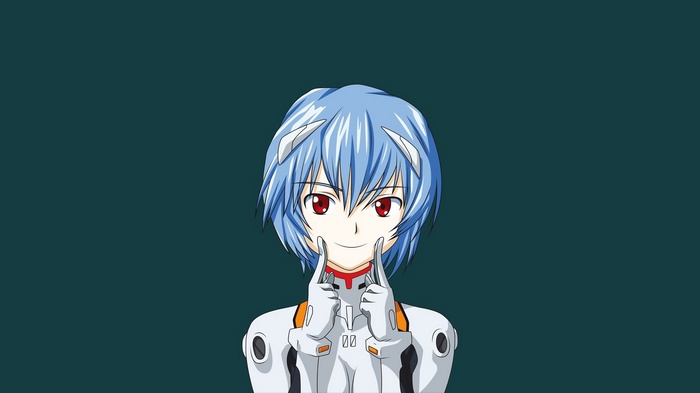 Ayanami Rei from Neon Genesis Evangelion