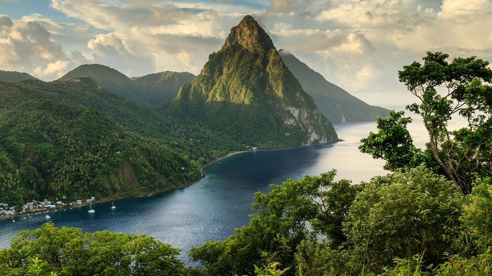 The Pitons of Saint Lucia