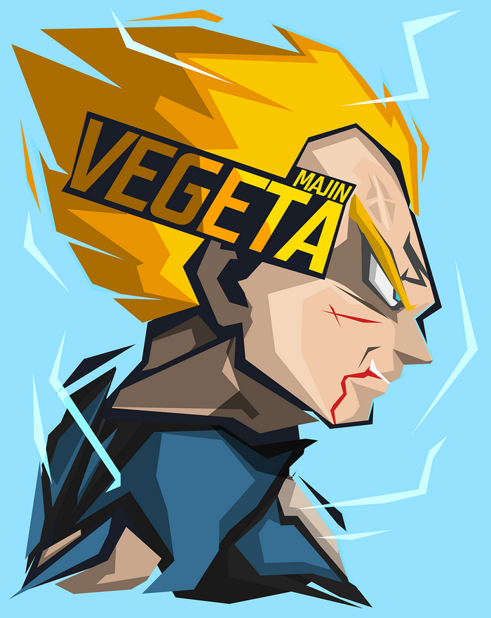Majin Vegeta from Dragon Ball Z