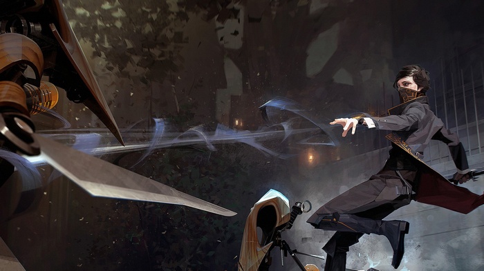 Emily Kaldwin in Dishonored 2 combat