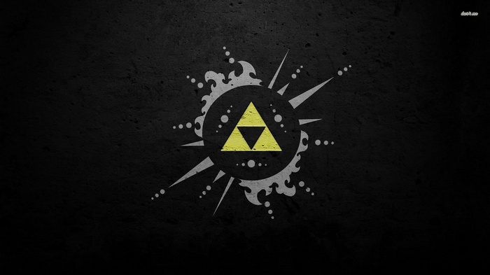 The Legend of Zelda Triforce Abstract Design