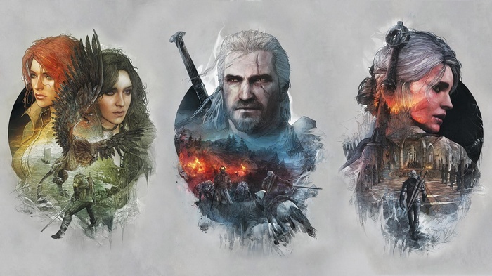 The Witcher 3: Wild Hunt Characters Collage