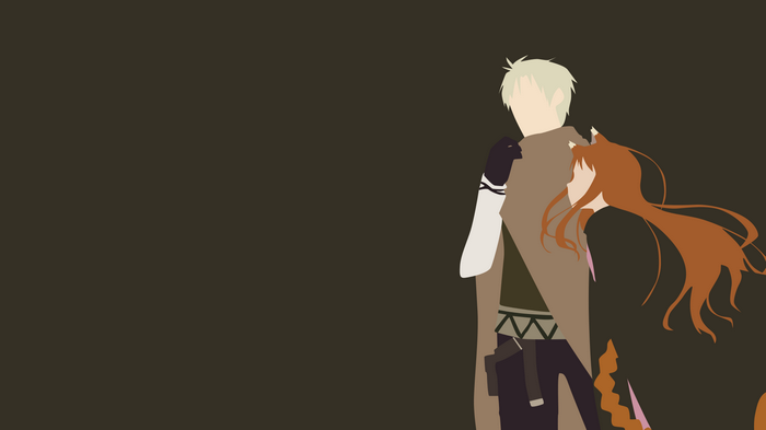 Holo and Lawrence from Spice and Wolf