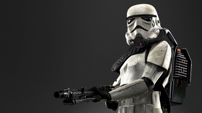 Star Wars Stormtrooper with Flamethrower