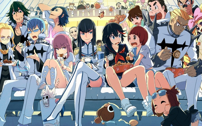 Kiryuin Satsuki, Matoi Ryuuko, Kill la Kill, Jakuzure Nonon