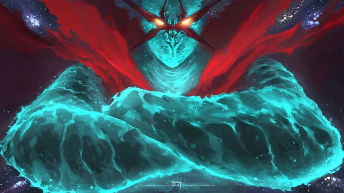 Tengen Toppa Gurren Lagann in Cosmic Waters