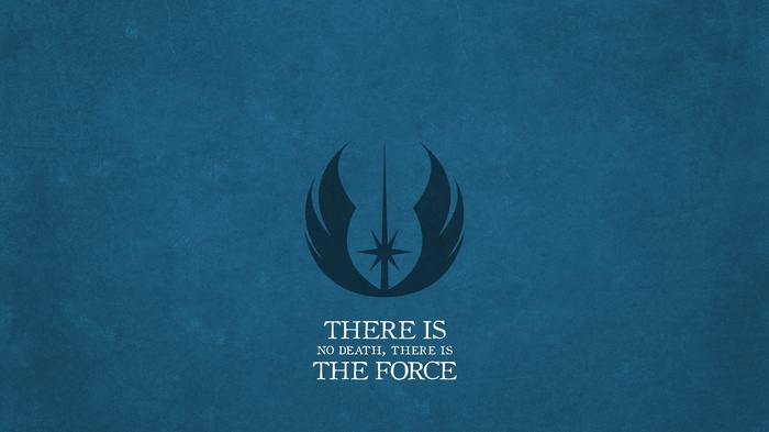 Star Wars Jedi Order Symbol and Quote