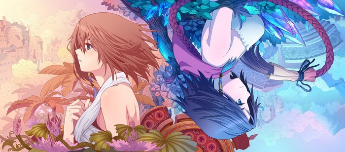 Final Fantasy X Yuna and Rikku