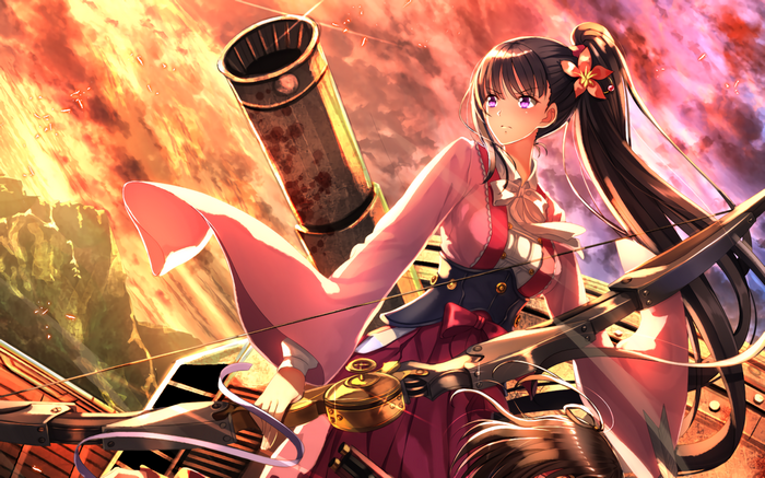Ikoma and Ayame from Kabaneri of the Iron Fortress